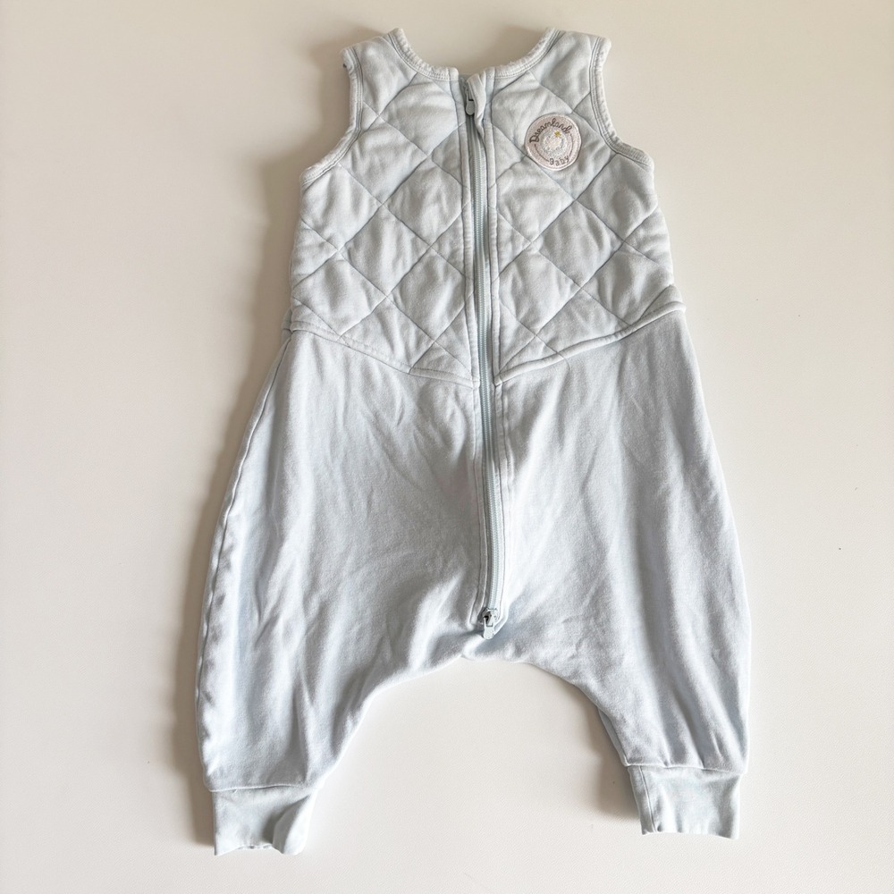 Dreamland Baby Toddler Sky Blue Quilted Weight Sleep Sack Walker Size 12-24M